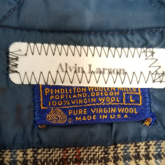 100% Wool Pendleton Flannel - Picture 4 of 4